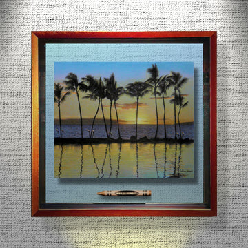 WAILEA SUNSET Crayon Collectible