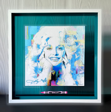 NEW! DOLLY PARTON POP CRAYON ART Crayon Collectible