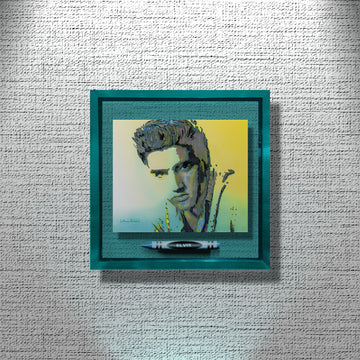 ELVIS POP CRAYON ART Crayon Collectible