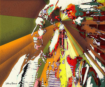 AMERICAN HORSE Canvas Giclee Print