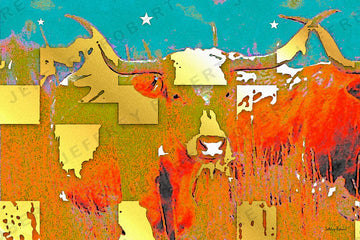 HOME ON THE RANGE Canvas Giclee Print