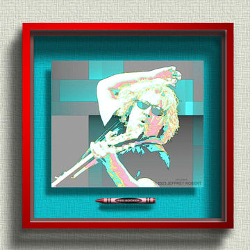 SAMMY HAGAR POP CRAYON ART Crayon Collectible (Copy)