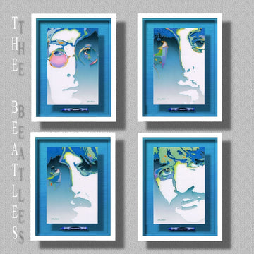 BEATLES Crayon Collectibles-GEORGE HARRISON