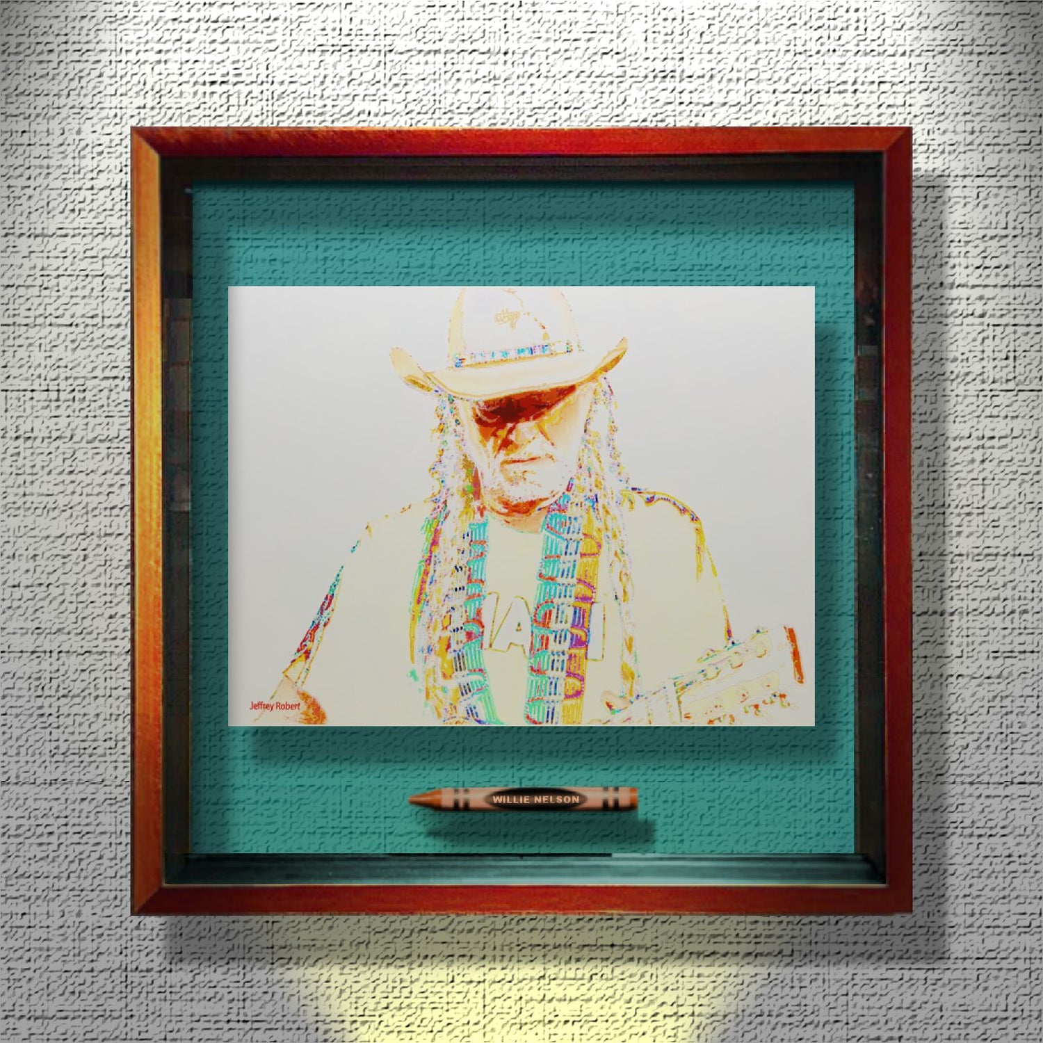 Crayon Collectibles, crayon art, jeffrey robert crayon artist, art with ...