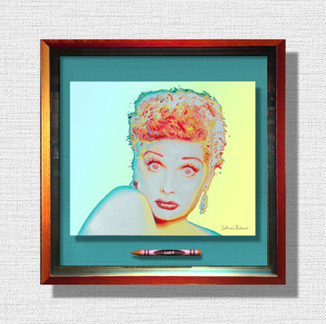 New! LUCY (LUCILLE BALL) Crayon Collectible